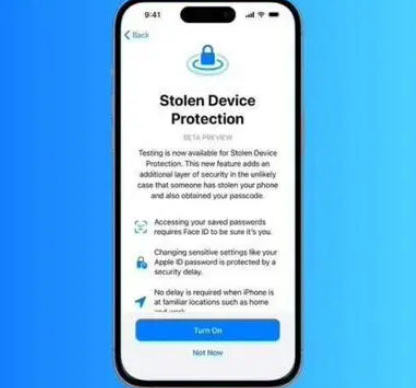 漳浦苹果授权维修店分享被盗设备保护功能开启方法 