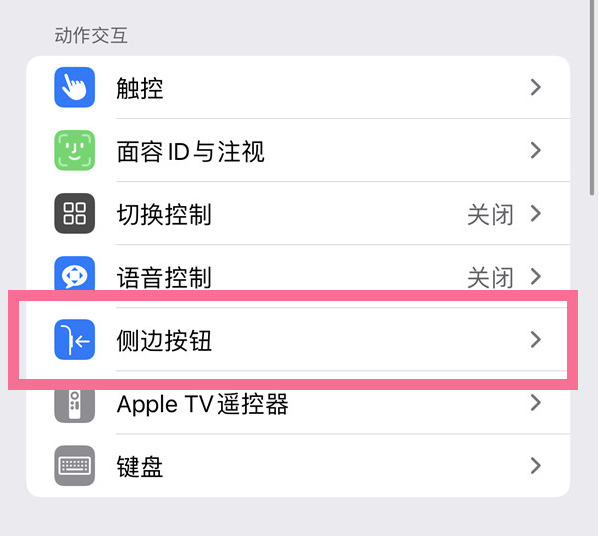 漳浦苹果14维修店分享iPhone14 Plus侧键双击下载功能关闭方法 