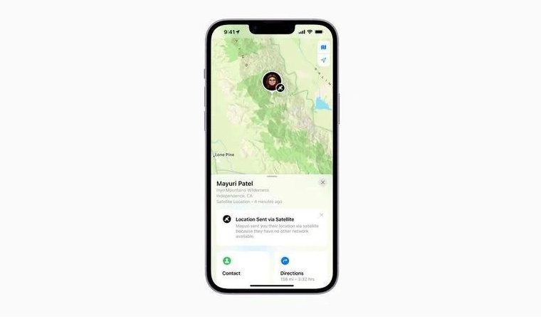 漳浦苹果14维修分享iPhone14系列中 FindMy功能通过卫星分享位置方法教程 