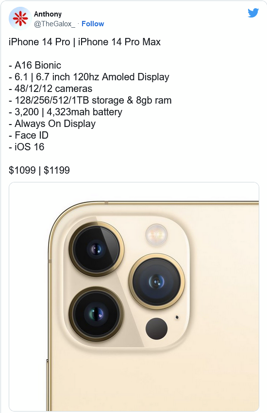漳浦苹果14维修分享iPhone 14全系涨价 