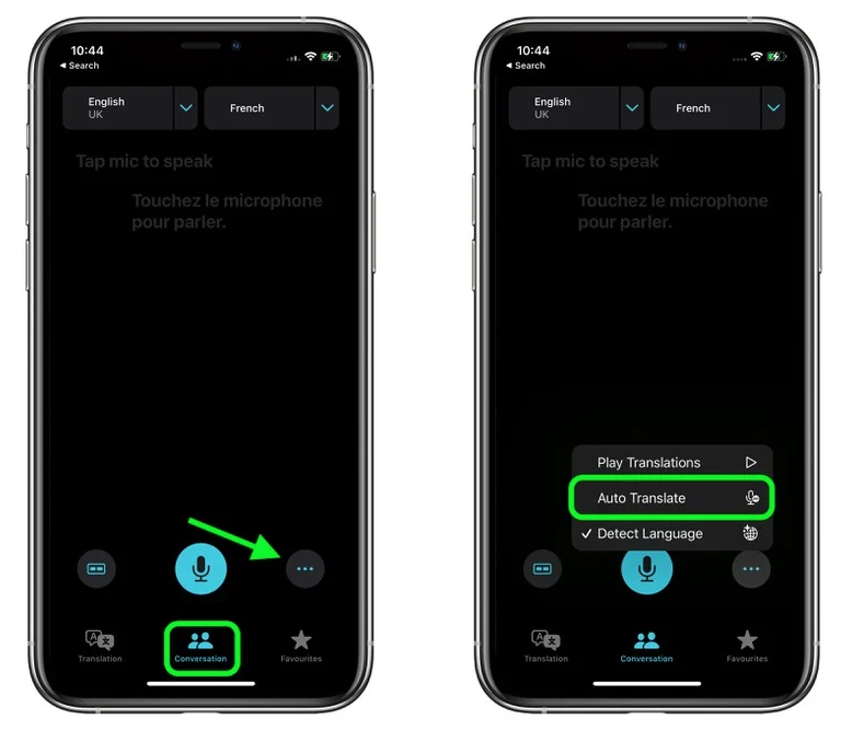 漳浦苹果手机维修分享iOS 15 “翻译” App 新改进 