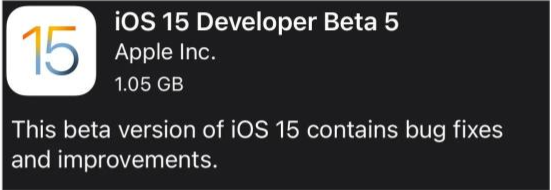 漳浦苹果手机维修分享如何升级到iOS15.0 beta5 